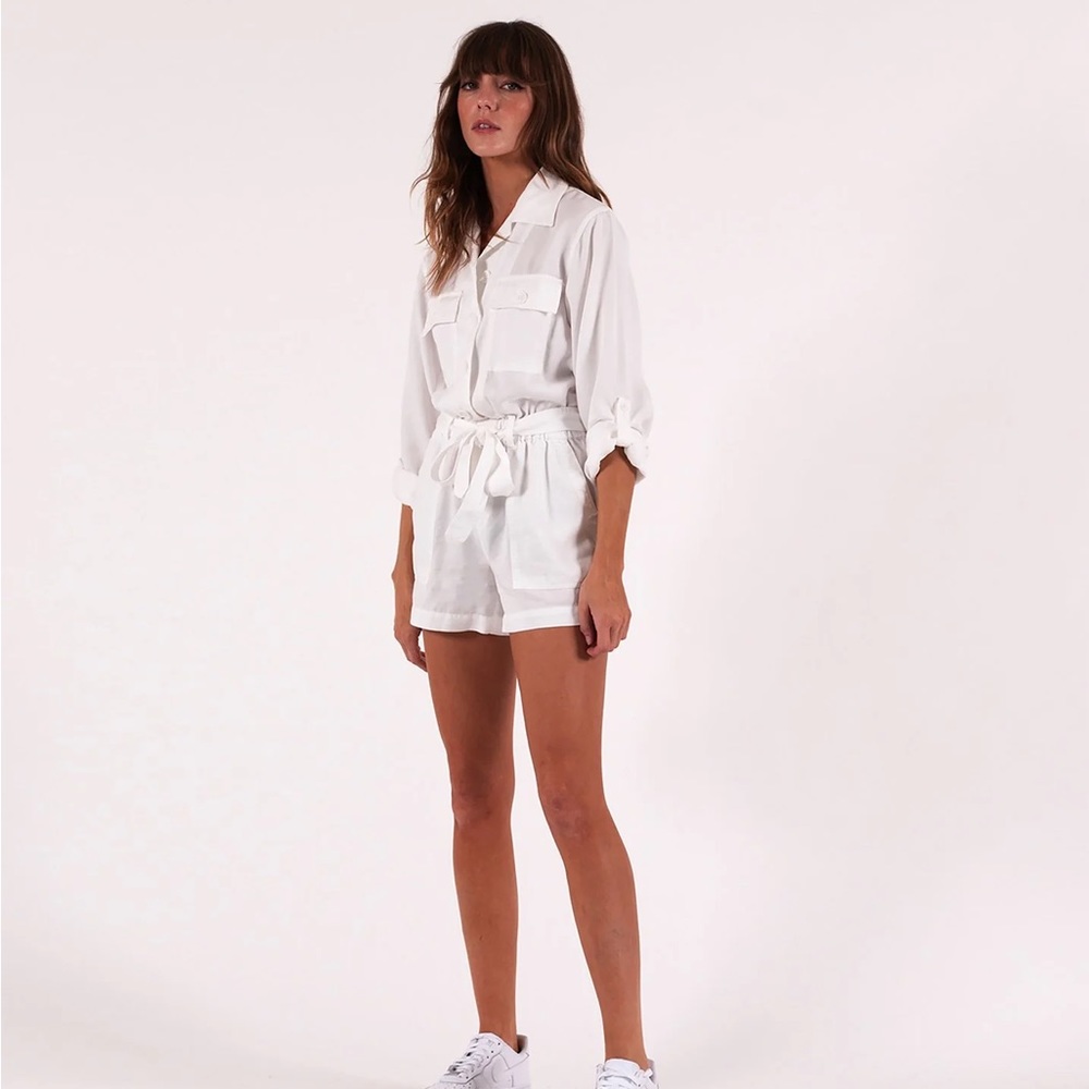 Pam and Gela - Cargo Romper- P